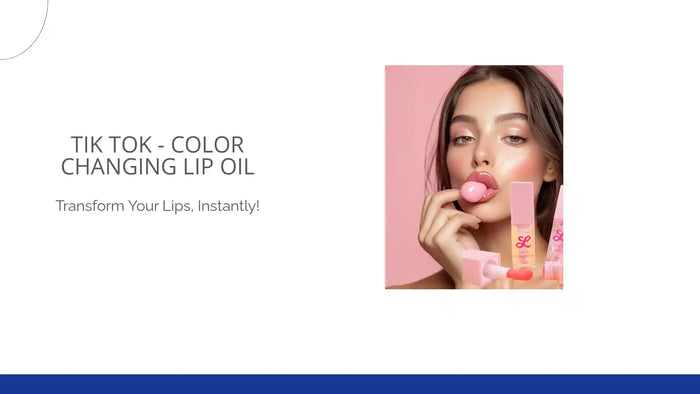TIK TOK - COLOR CHANGING LIP OIL by@Outfy